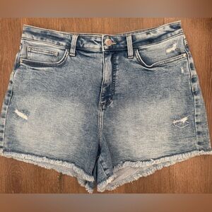 LC Lauren Conrad Light Blue Jean Shorts